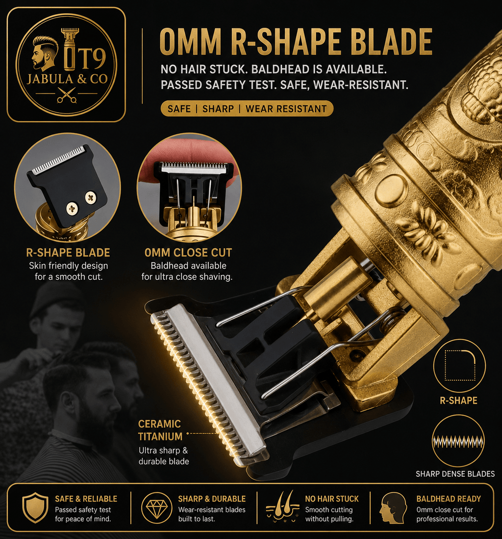Jabula & Co ✂️ T9 Hair Clippers - Jabula & Co T9 Clippers