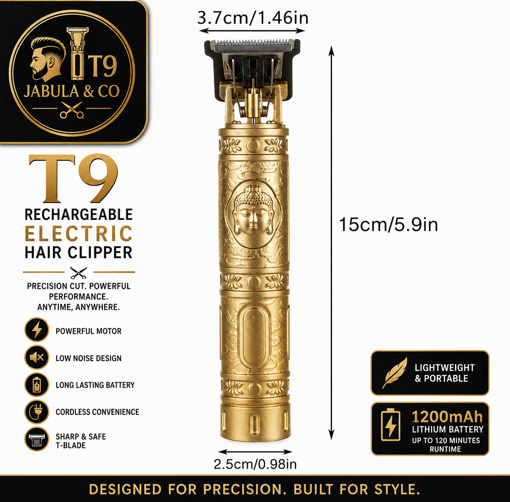 Jabula & Co ✂️ T9 Hair Clippers - Jabula & Co T9 Clippers