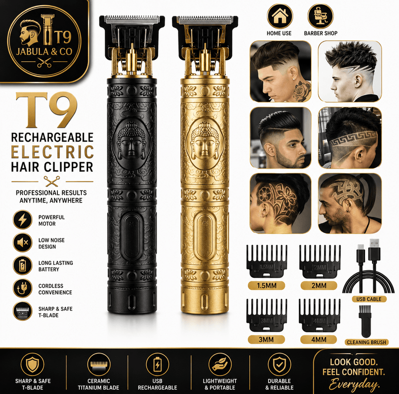Jabula & Co ✂️ T9 Hair Clippers - Jabula & Co T9 Clippers